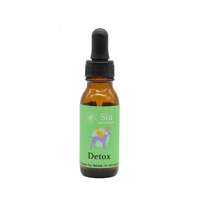 Detox Mascotas Esencia Floral Gotas 20 ml (Siututuava)